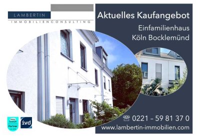 Stadtnah und grün - hübsches Einfamilienhaus in Bocklemünd