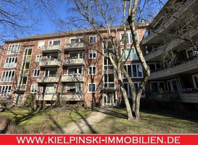 Gut geschnittene, ruh. 2,5-Zimmer-ETW mit Balkon in Hoheluft-West / Eimsbüttel