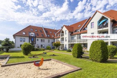 IMMOBERLIN.DE - Kapitalanlage! Sympathische Wohnung mit Südloggia & Tiefgaragenstellplatz in harmoni