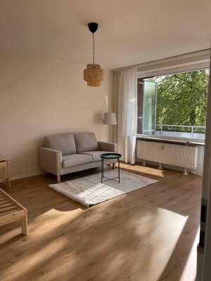 Frisch renovierte  1-Zimmer Wohnung mit Balkon