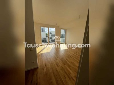 Tauschwohnung: Helle Neubauwohnung mit großem Balkon zum Innenhof