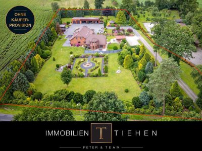 Ein Stück Natur für sich – Wohnhaus mit parkähnlicher Oase und 9.800 qm Grundstück in Twist - Bült!