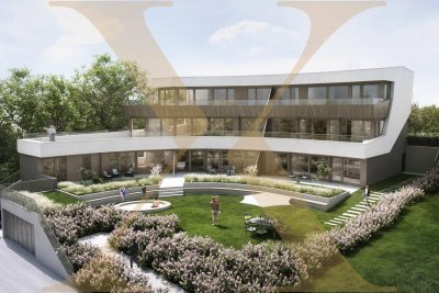 ERSTBEZUG! Traumhafte 4-Zimmer-Wohnung mit herrlichem Donaublick mit Eigengarten &amp; Terrasse zu vermieten!