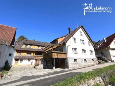 + zwei Wohnhäuser mit EBK, Kaminofen, Garagen und großem Schopf in Haslach-Bollenbach zu verkaufen +