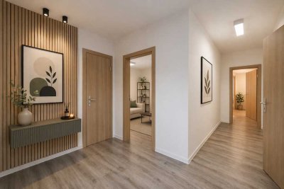 Wir renovieren! 5-Zimmer-Wohnung im Erdgeschoss! Frei ab September 2026!