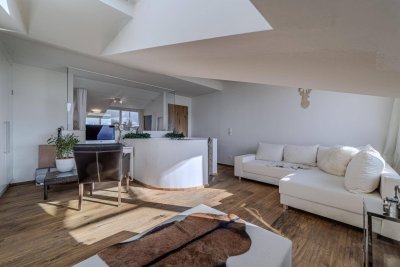 Stilvolle 3-Zimmer-Maisonettewohnung mit wunderbarem Panoramablick