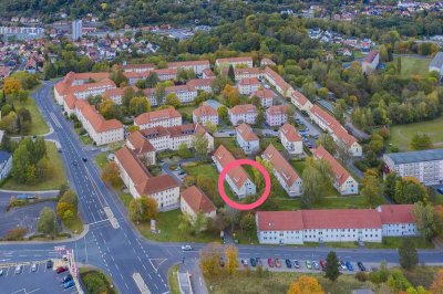 kleine 2 Raum Wohnung im Erdgeschoss