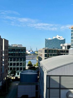 Die Elphi fest im Blick - luxuriös möbliertes, urbanes Studio