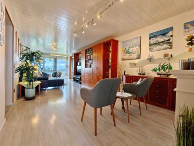 Großzügige 165m²-Wg (zwei Wohneinheiten) mit großem Weitblickbalkon - bahnhofsnah in Horrem