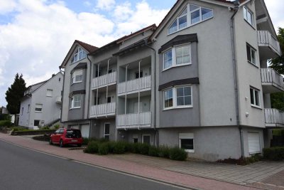 Freundliche 3-Zimmer-Wohnung mit Balkon und Loggia in Erbach