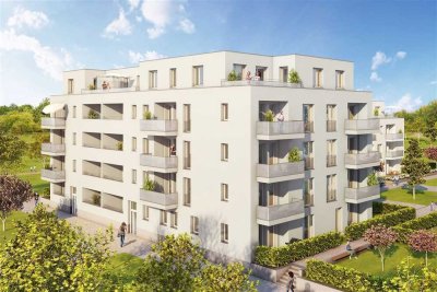 Moderne 2-Zimmer Wohnung mit Einbauküche, Loggia und Terrasse