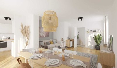 Dachgeschosswohnung mit zwei Dachterrassen