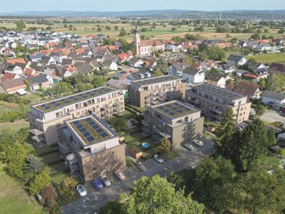 Extravagante 2-Zi.-Whg. mit 59,40 qm im 1.OG, Balkon | Haus B