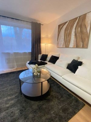 charmante, möblierte und helle Gartenwohnung