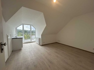 Wohnen am Rhein - Barrierearme 1 Zimmer Wohnung mit Einbauküche und Balkon/Terrasse