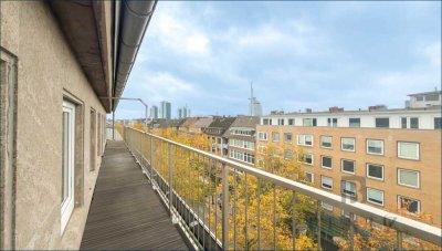 Attraktive Wohnung mit Balkon und Küche in der Innenstadt