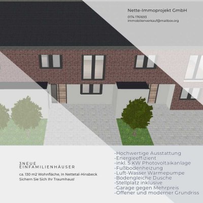 "Neubau" 3 Ein-Familien-Wohnhäuser in Nettetal-Hinsbeck