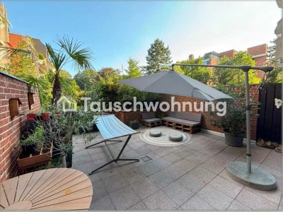 Tauschwohnung: Möbl. 4-Zi. Maisonette-Wohnung m. Sonnenterasse in Döhren