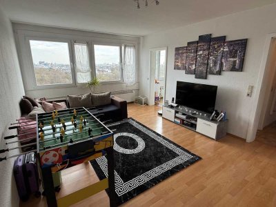 Helle 2-Zimmerwohnung im 13. OG in Köln-Ehrenfeld