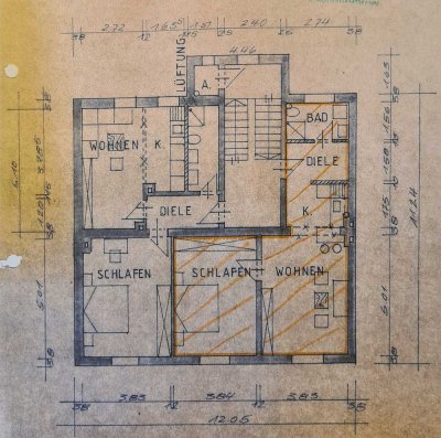 Wohnung in ruhiger Lage