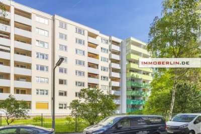 IMMOBERLIN.DE - Adrette Wohnung mit Sonnenloggia & Tiefgaragenplatz