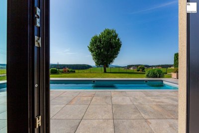 Exklusive Architektenvilla mit Pool – Stilvolles Hideaway unweit des Mattsees