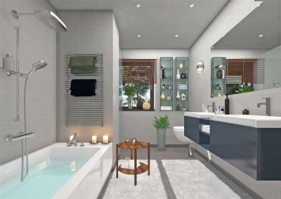 NEUE Planung - Traumhafte 3-Zimmer-Neubauwohnung mit 153 m² Garten
