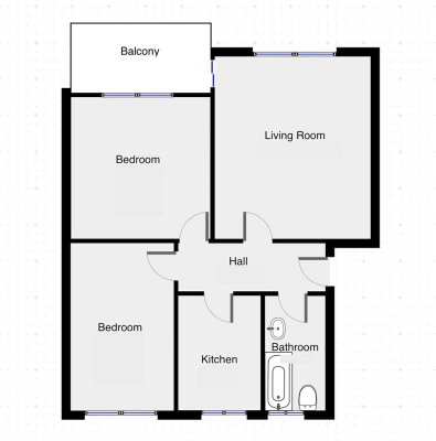 Lüneburg! - Moderne 3-Zimmer-Erdgeschosswohnung mit Einbauküche und Balkon