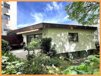 Einmalige Gelegenheit - BUNGALOW direkt am STADTPARK – Wohnen in absoluter Bestlage!
