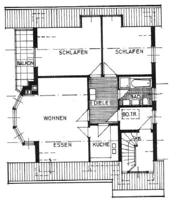 Helle 5-Zimmer Dachgeschosswohnung mit Blick zur Mosel
