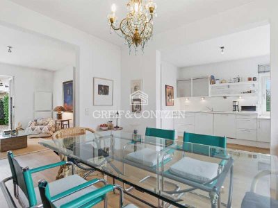Familienfreundliches Reihenendhaus mit Südgarten und Dachstudio in Mehlem