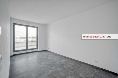 IMMOBERLIN.DE - Ersteinzug! Sehr sonnige Wohnung mit Südwestterrasse im beliebten Wohnpark