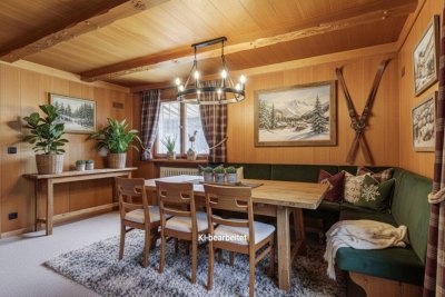 Gemütliches Ferienhaus im Bregenzerwald. Ruhe-Oase im Grünen in direkter Nähe zum Lift mit großzügigem Garten
