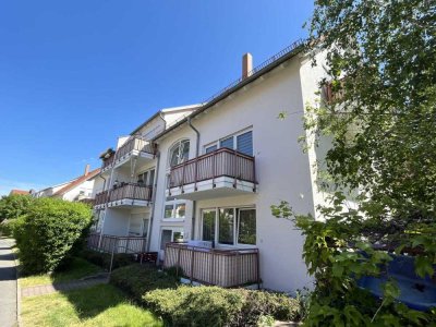 Dresden-Weißig: 2-Zi.-Wohnung mit Balkon