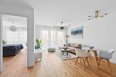 Erstklassiges Wohnen: Vollmöbliertes 2-Raum-Apartment im Neubau