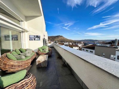 Luxuriöse Penthousewohnung mit malerischem Blick auf die Weinberge!