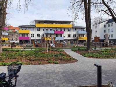 Familienfreundliche 3-Raumwohnung mit Balkon, TG-Stellplatz, Bj2020