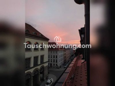 Tauschwohnung: Gemütliche 2-Raum-DG-Wohnung direkt an der Universität