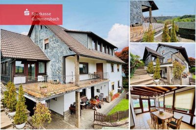 Großzügiges Wohnhaus mit Weitblick über die Aggertalsperre!