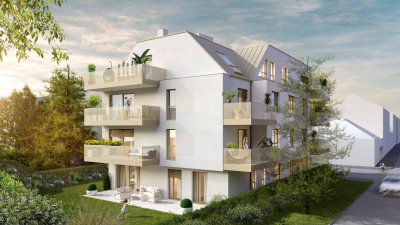 Traumhafte 2-Zimmer Loggia Wohnung in absoluter Grünruhelage - Wohnungen ab 6300 EUR / m² !