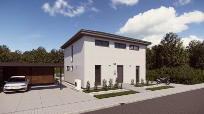 Butzbach-OT, Neubau Erstbezug, Stadtvilla in massiver Bauweise!