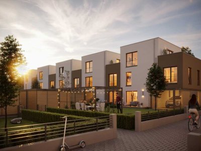 Ihr exclusives Townhouse am Riedberg wartet auf Sie | 7 Zimmer - 151 m² Wfl. | Garten, Dachterrasse