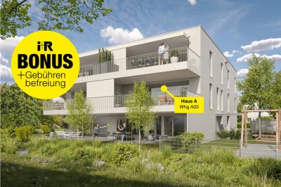 Sonnige 3-Zimmer-Terrassenwohnung | A03