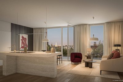 Ausgezeichnete 2-Zimmer-Wohnung mit Loggia