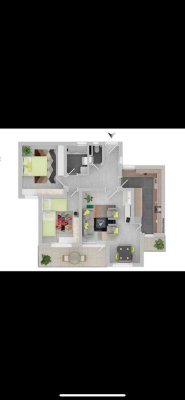 Sanierte 3,5-Zimmer Wohnung mit 2 Balkonen, Aufzug & neuer Küche in Heilbronn-Sontheim zu vermieten