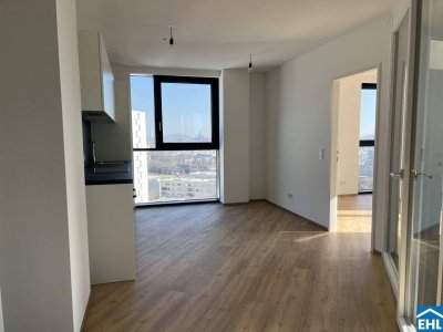 ERSTBEZUG! WG-geeignete 4 Zimmer Wohnung mit Einbauküche im 18.OG!