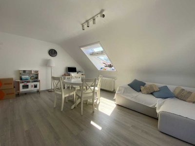 Lichtdurchflutete 4-Zimmer-DG-Wohnung mit Balkon in Kemnat