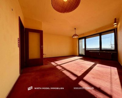 Zwei-Zimmer-Wohnung mit Balkon und Garage am Deutschhof
