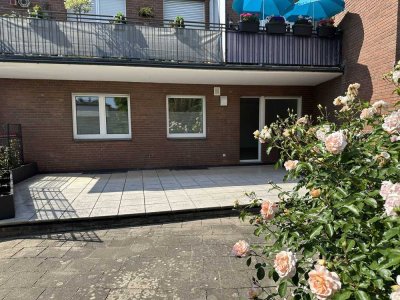 *** renovierte 3 Zimmer-Wohnung im EG mit Garage und großem Garten - gute BAB Anbindung ***