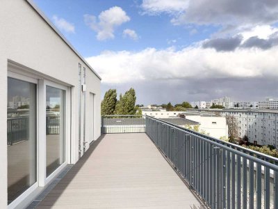 Traumhaftes 4-Zimmer-Penthouse im Neubau mit großer Terrasse * Nähe Orankesee